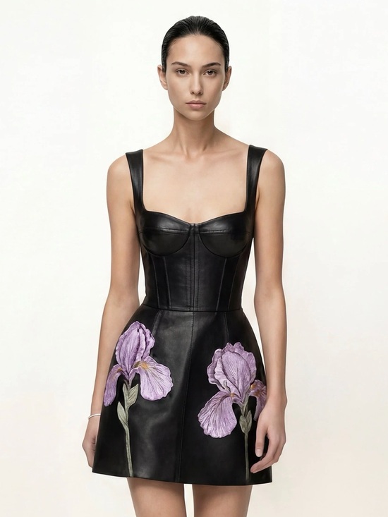 JW PEI Dresses & Skirts - Iris Floral Print Corset Dress